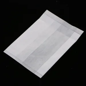 100 Pieces Disposable Tea Filter Bags Empty Tea Bags Folding 6.5x7cm