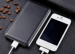 20,000mAh PU Leather Powerbank