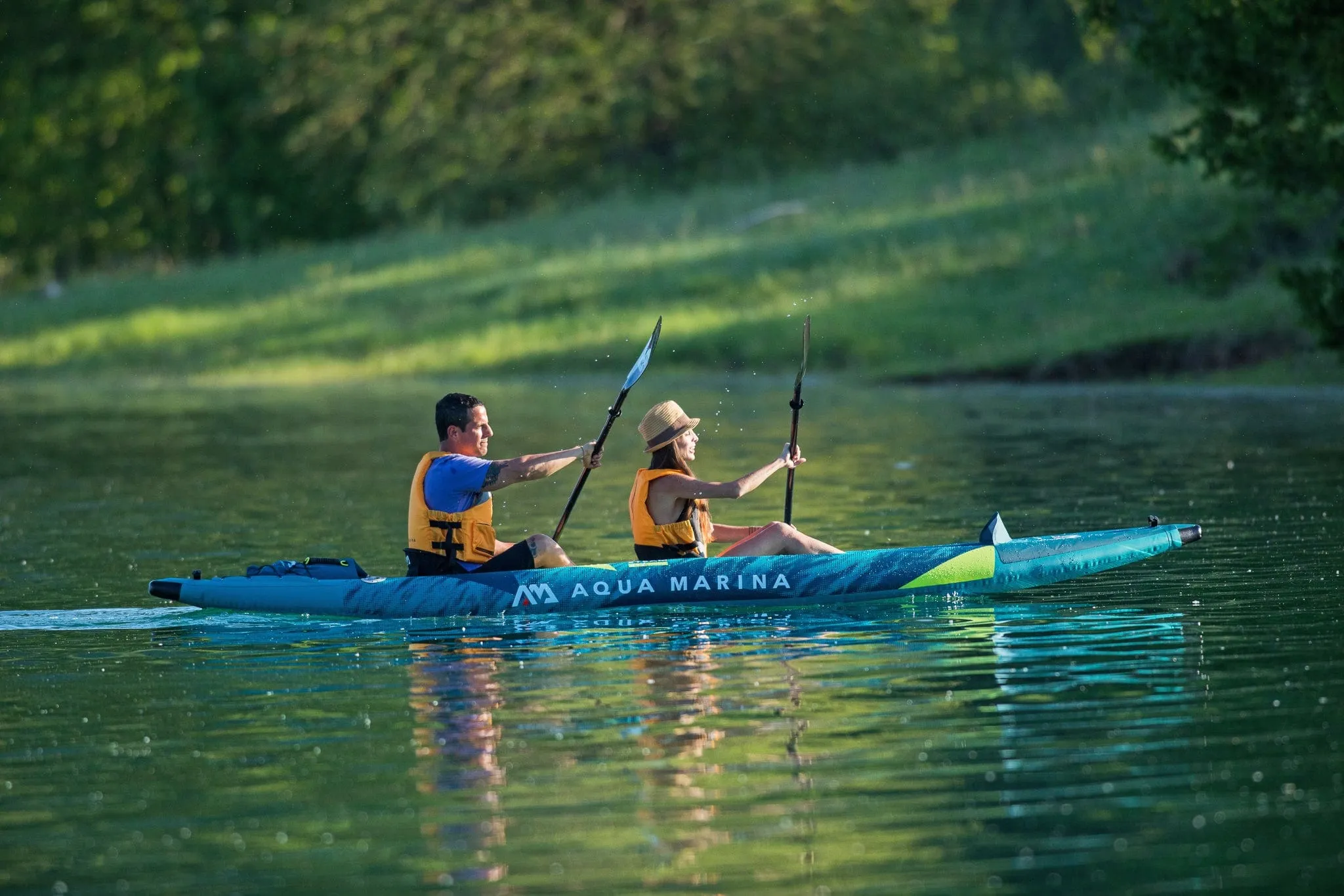 Aqua Marina 13’6″ STEAM-412 2022 2-Person Inflatable Kayak