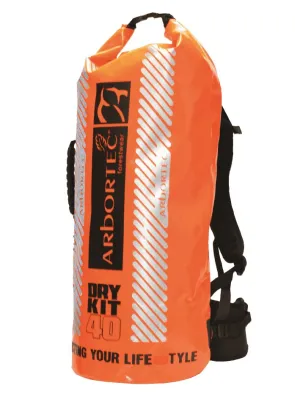 AT102-40 Viper DryKit Tube Back Pack HV Orange - 40 Litre