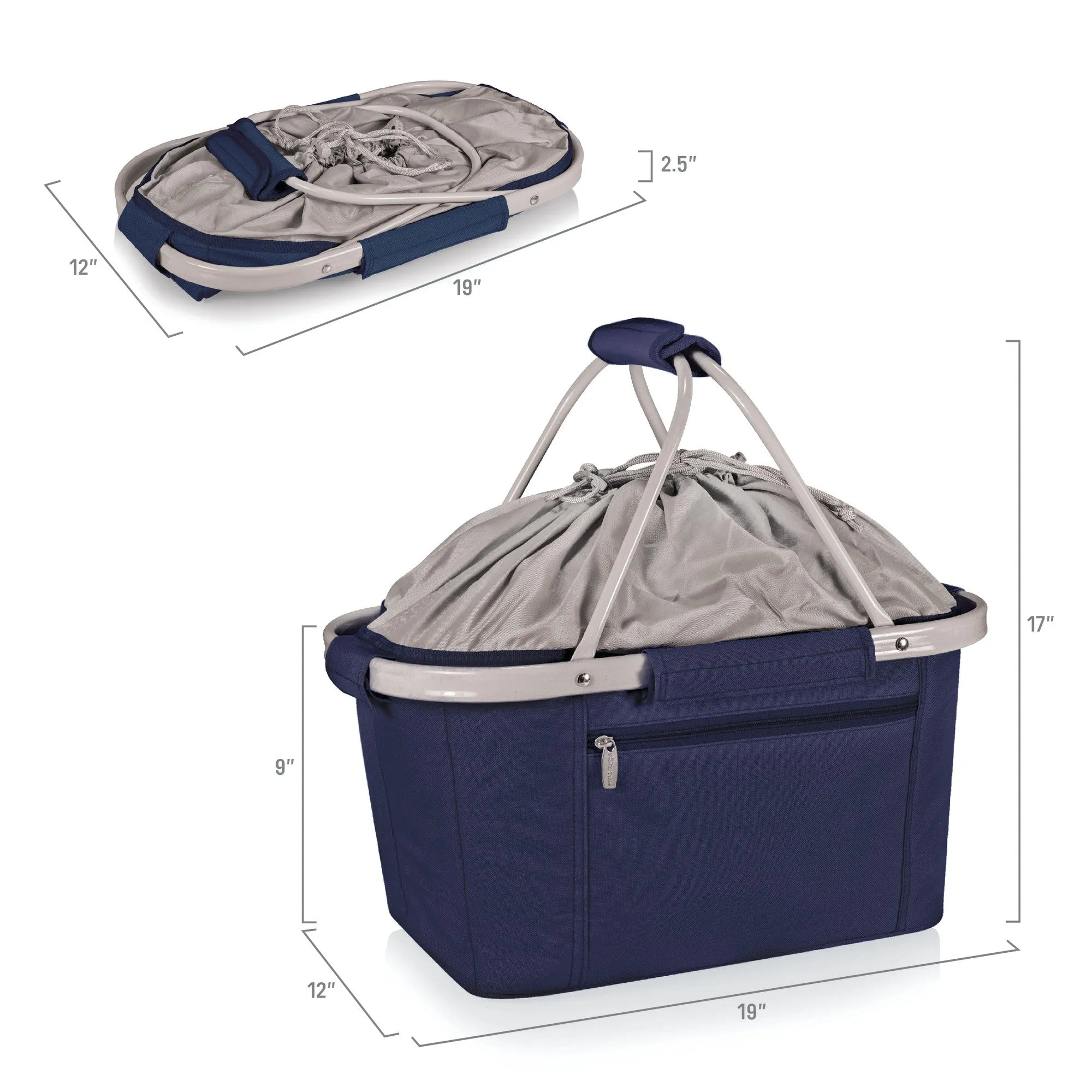 Atlanta Braves - Metro Basket Collapsible Cooler Tote