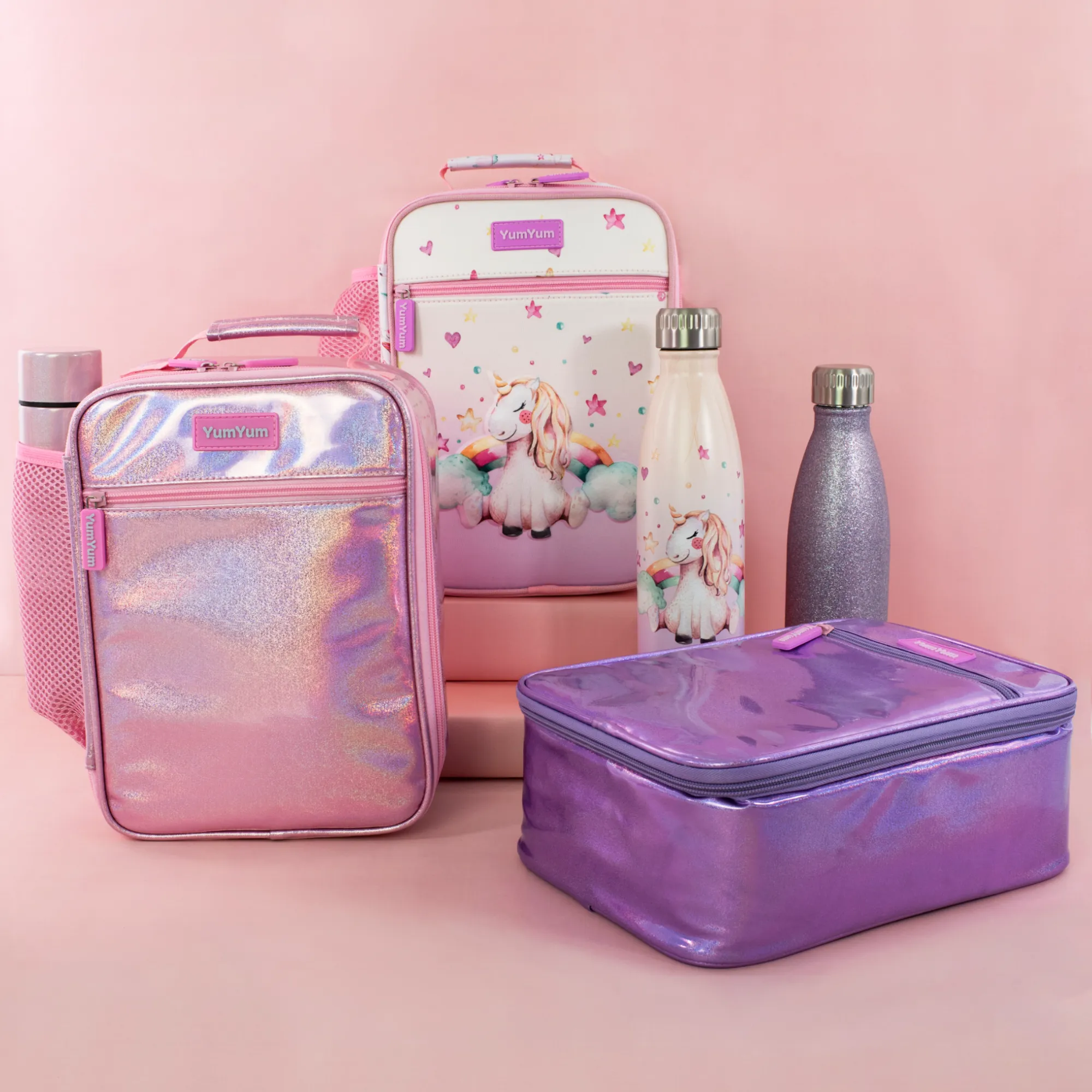 Avanti Yum Yum Insulated Bag - Shimmery Pink