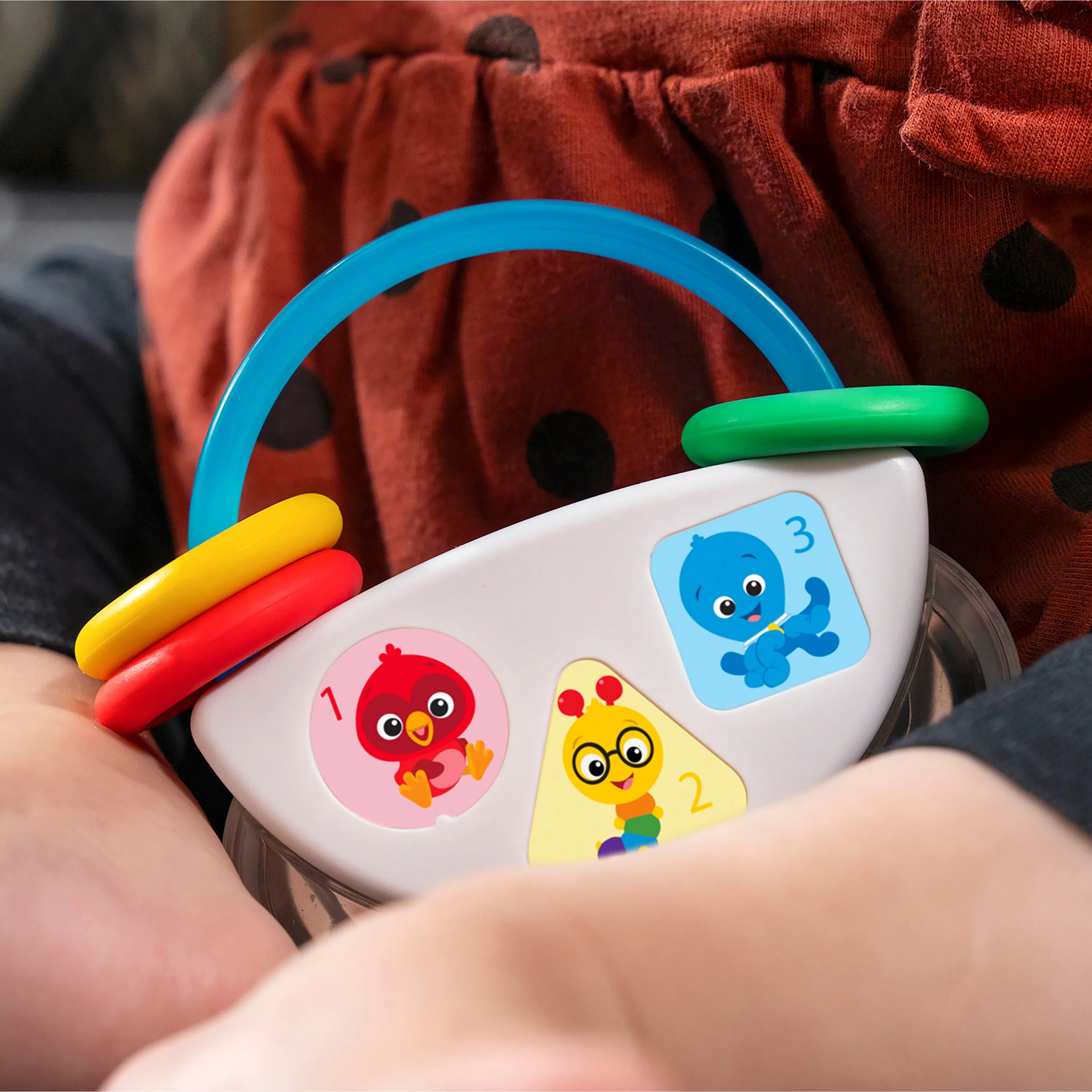 Baby Einstein Tiny Tambourine Musical Toy & Rattle