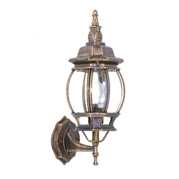 Bright Star Lighting L8082 BK/GOLD Lantern