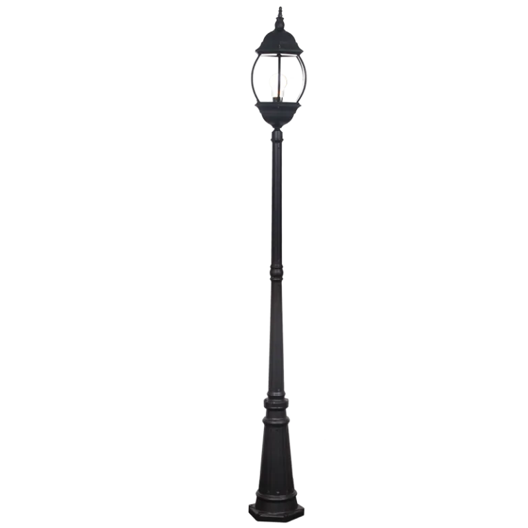 Bright Star Lighting LFL006/1 BLACK Standing Lantern