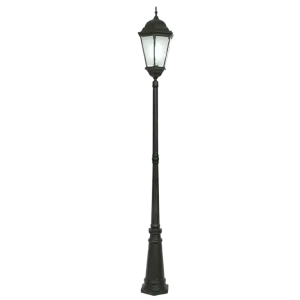 Bright Star Lighting LFL007/1 BLACK Standing Lantern