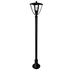 Bright Star Lighting LFL014/1 BLACK Standing Lantern