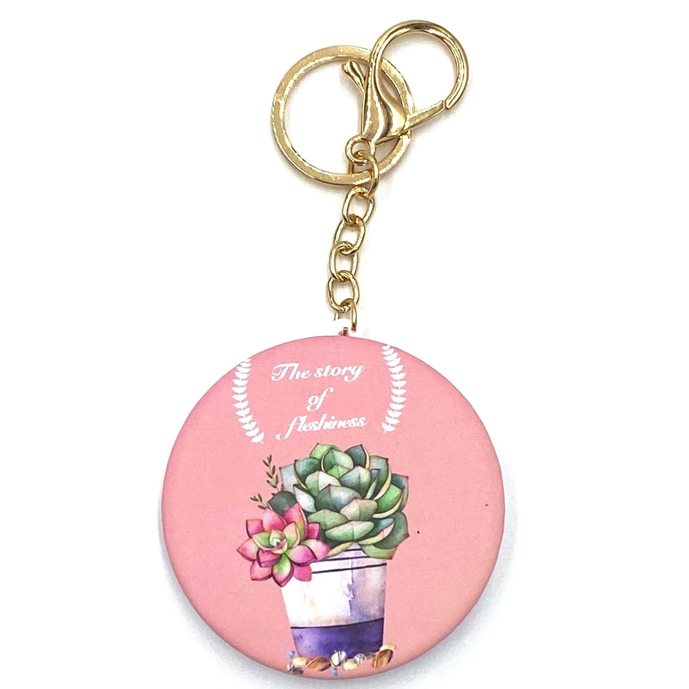 Cacti purse mirror