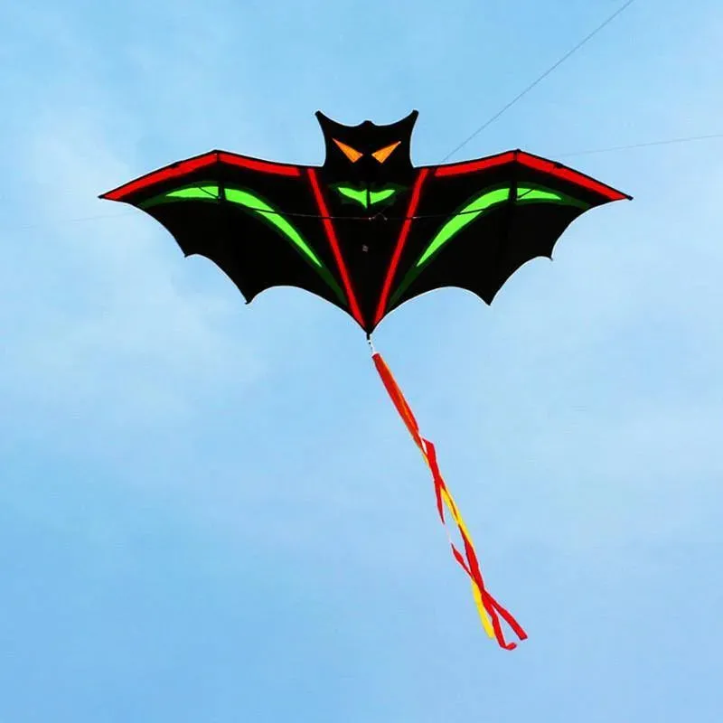 Colorful Cartoon Bat Kite For Kids and Adults Outdoor Activity