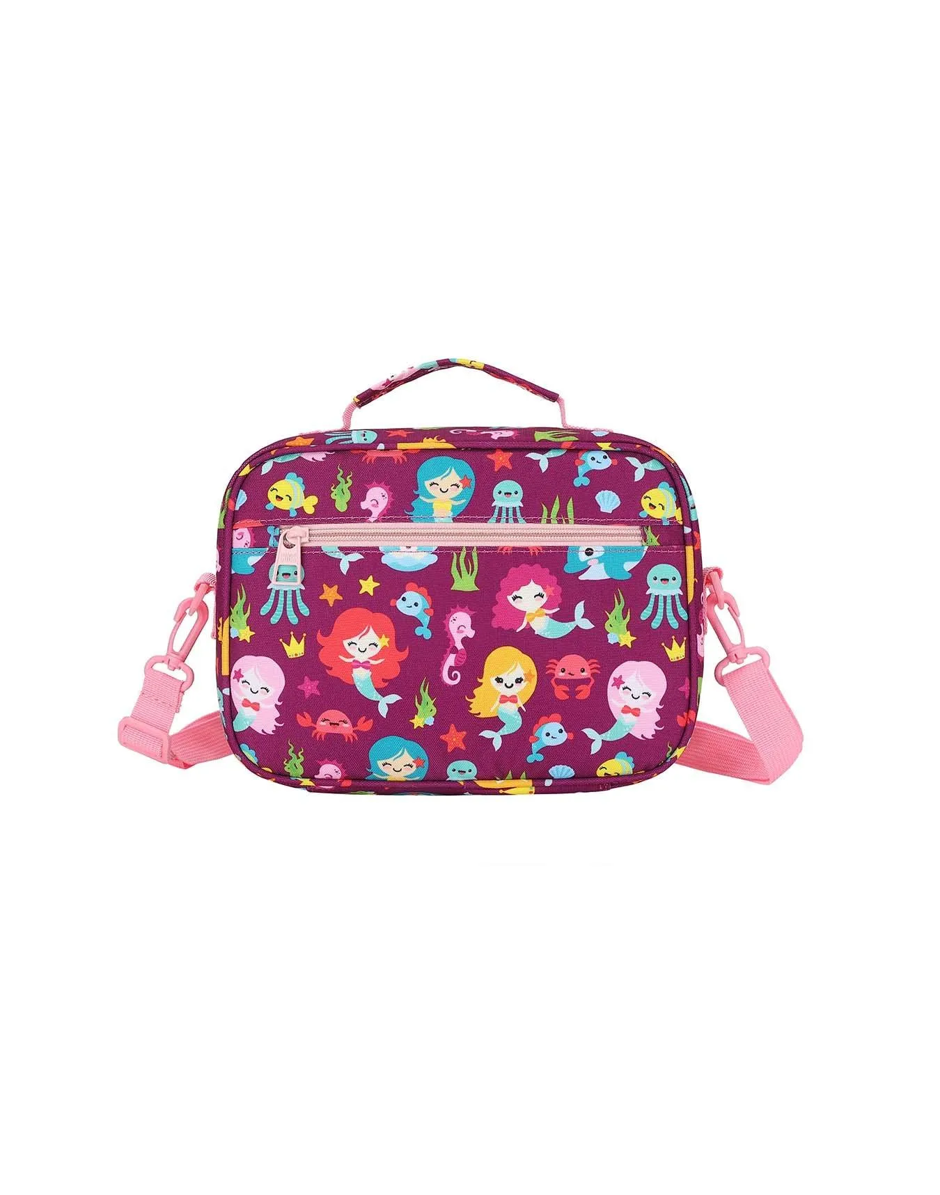 Cubs Baby Mermaid Purple Classic Lunch Bag With Shoulder Strap