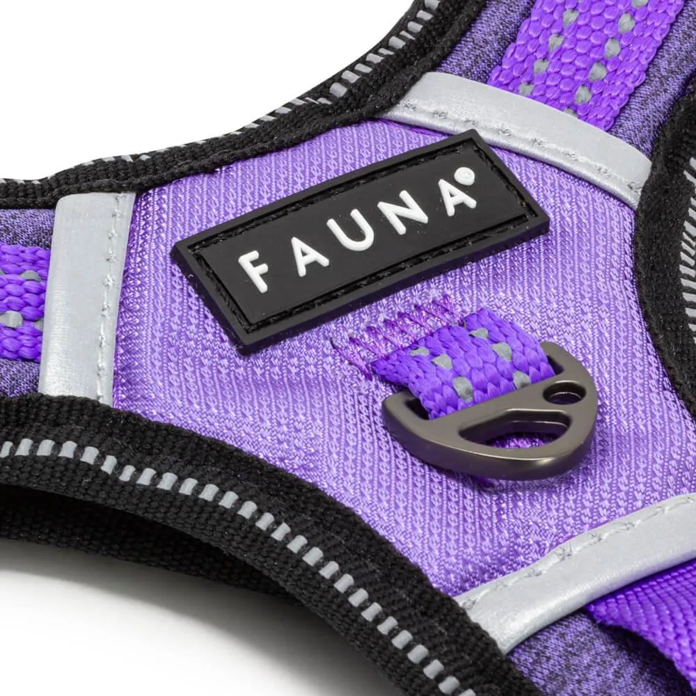 Fauna® Comfort Luxury Purple Dog Harness - S/M/L