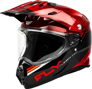 Fly Racing Trekker Kryptek Conceal Helmet Red/Black