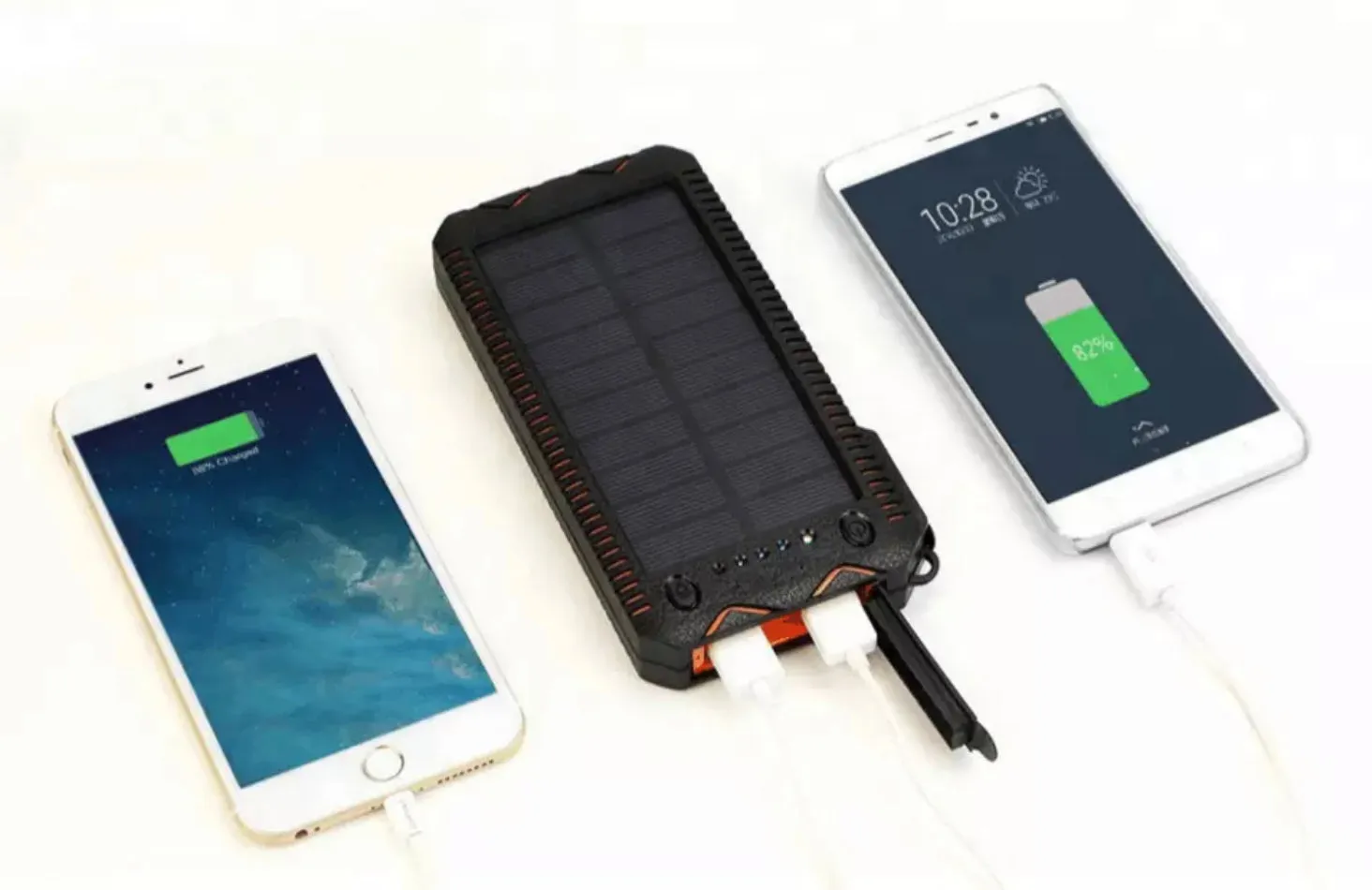 FOXFIRE TORCH: Solar Power Bank w/ Integrated Fire Starter