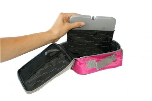 Fridge To Go Insulated Bag - Medium - Pink Stones