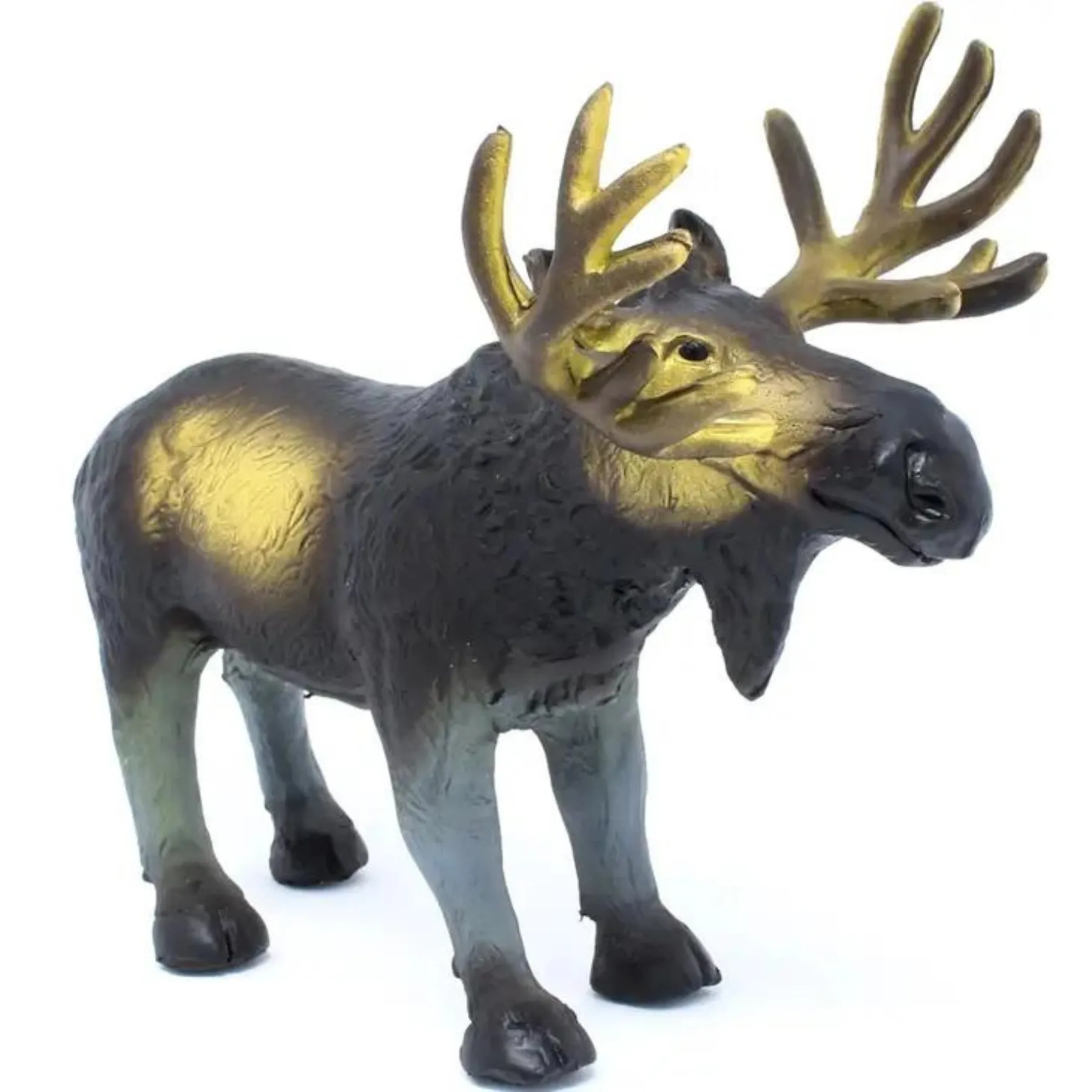 Green Rubber Toys Moose