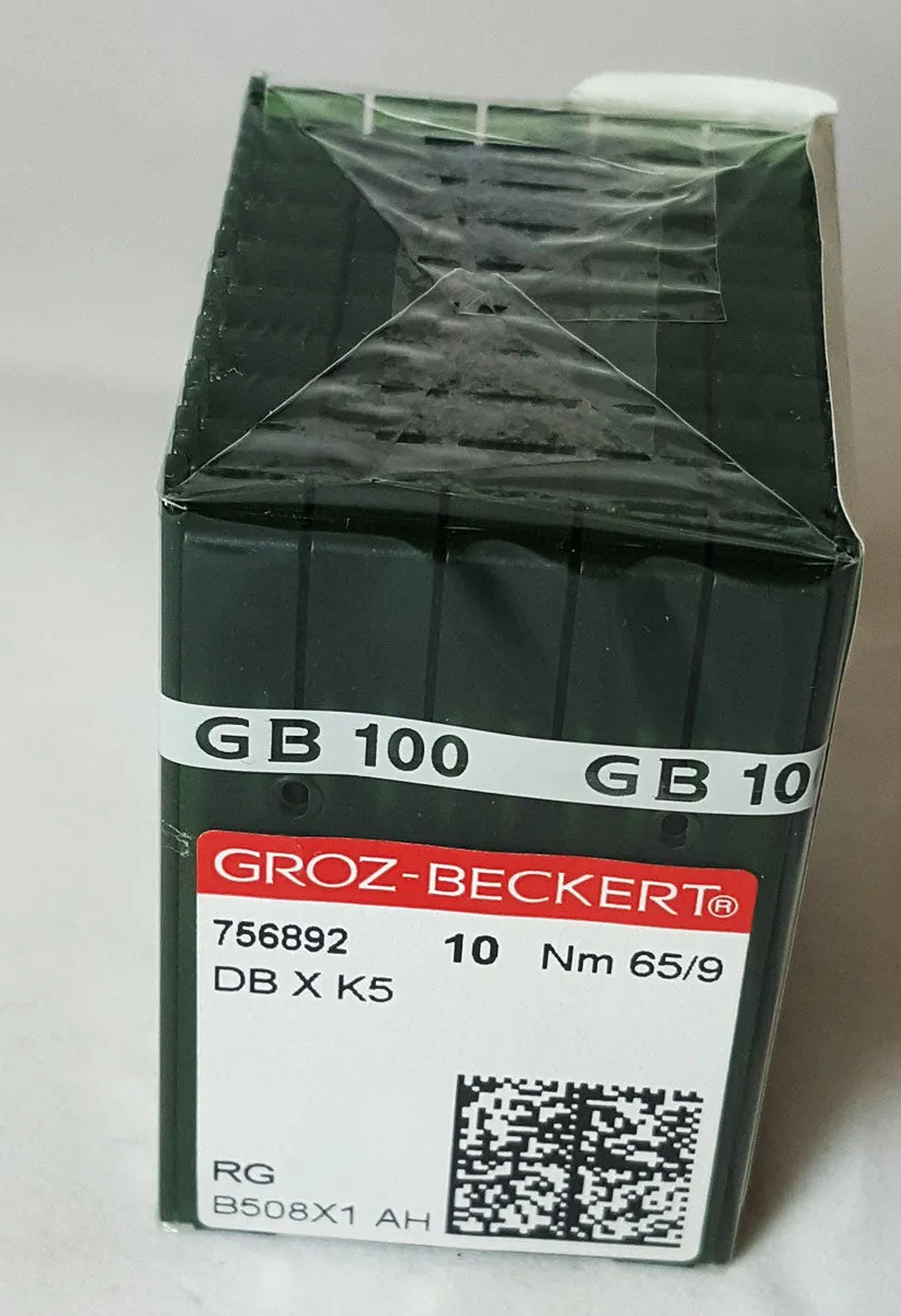 Groz-Beckert 65/9 Sharp Point Needle - box of 100 - DBXK5-65