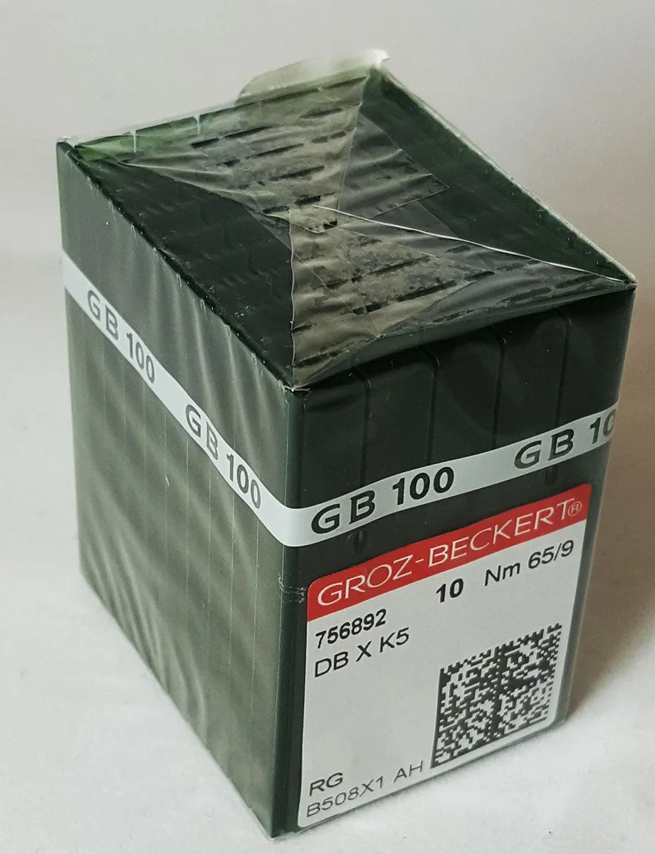 Groz-Beckert 65/9 Sharp Point Needle - box of 100 - DBXK5-65