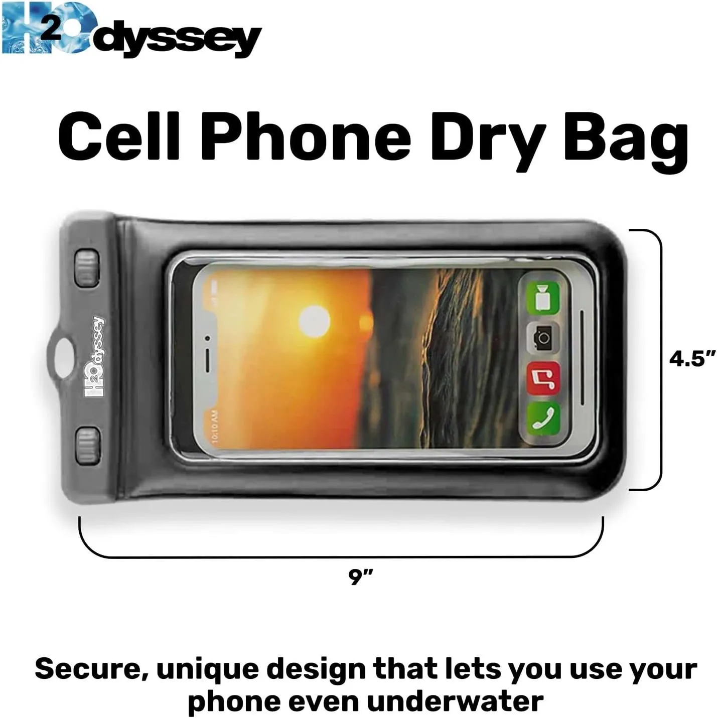 H2ODYSSEY FLOATING PHONE POUCH - BLUE