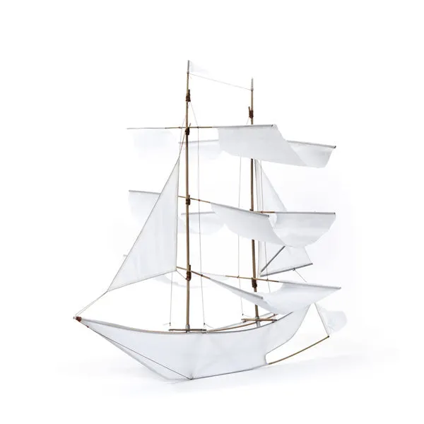 Haptic Lab Sailing Ship Kite – White