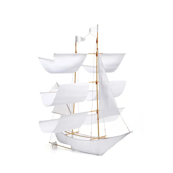 Haptic Lab Sailing Ship Kite – White