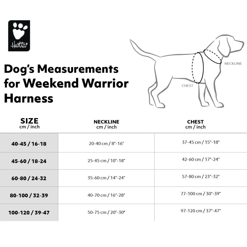 Hurtta Weekend Warrior Dog Harnesses Desert 5 Sizes