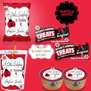 Ladybug Birthday Theme - FREE SHIPPING