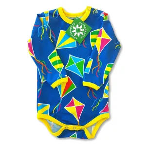 Long sleeve bodysuit- kites