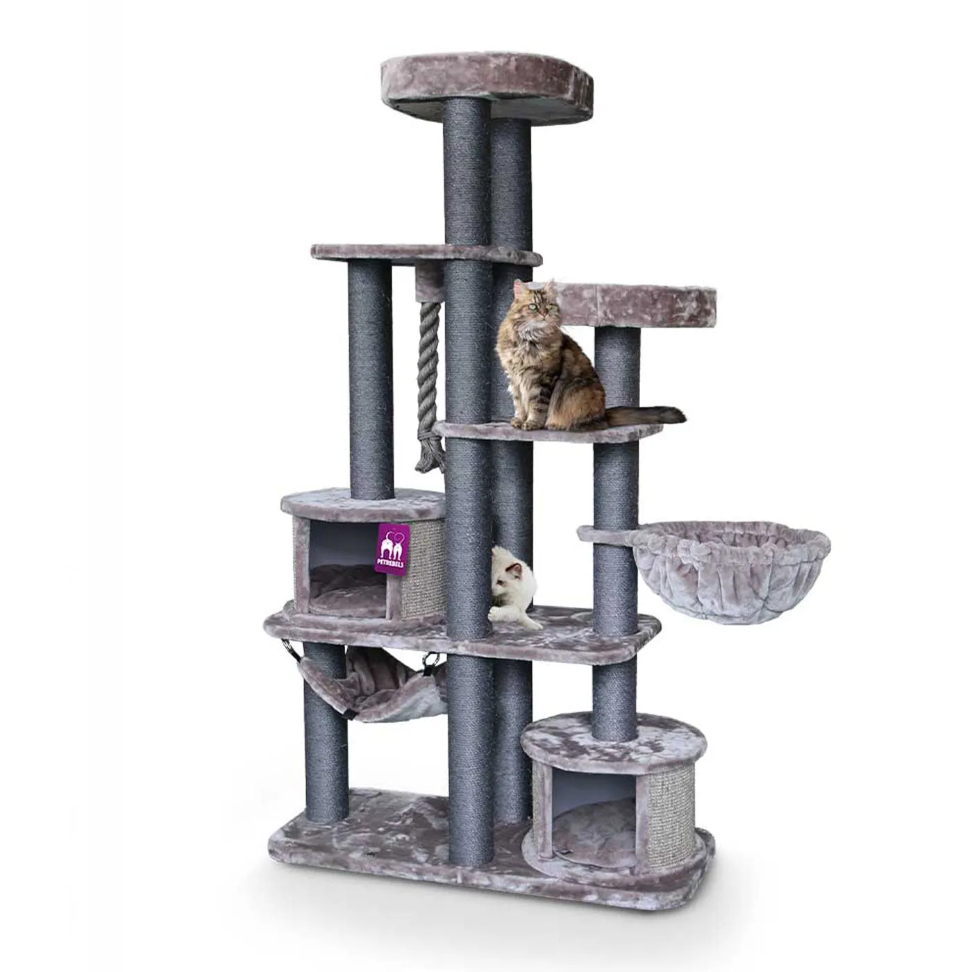 Lucky Rebels Scenic View 197cm Cat Tree