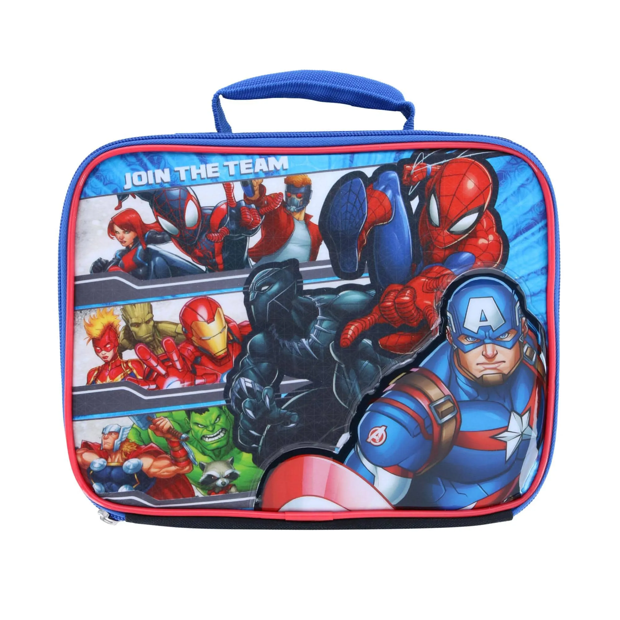 Marvel Boy's Avengers Lunch Bag with Carry Handle