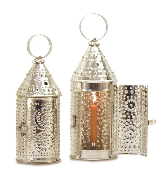 Medium Pierced Tin Lanterns