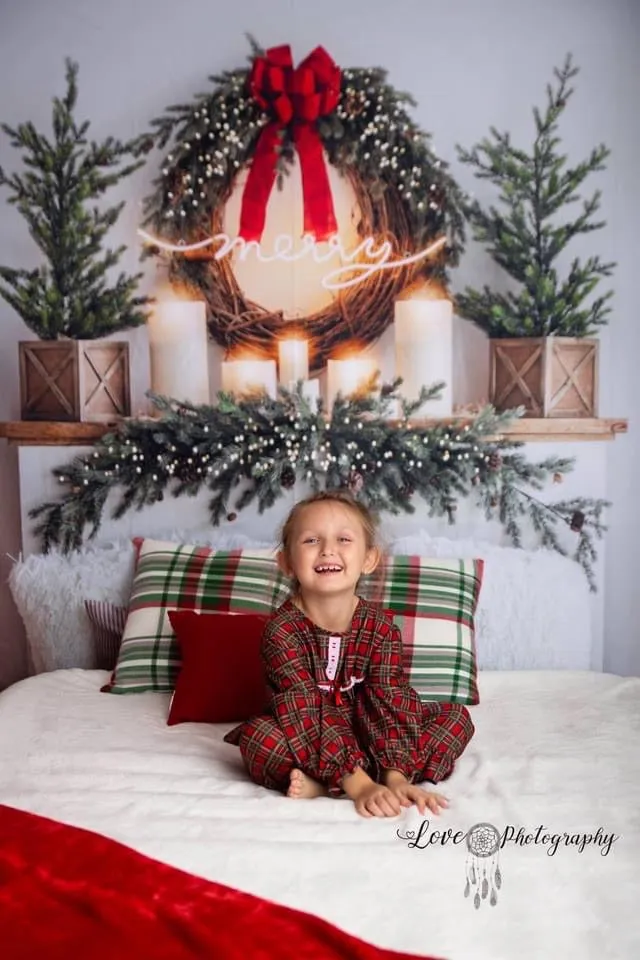 Merry and Bright Holiday Headboard Lights (VR)