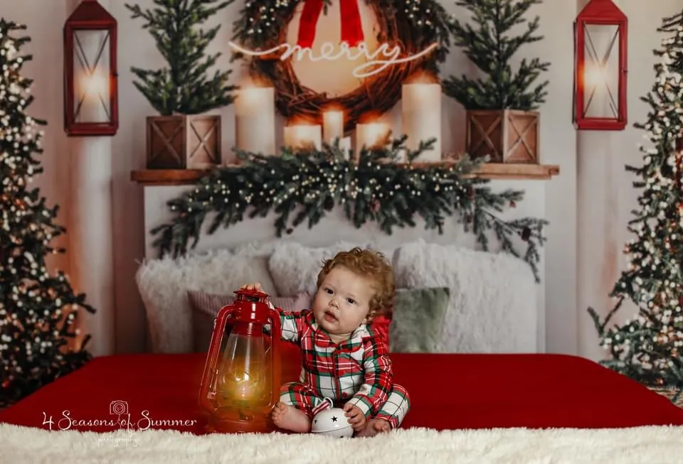 Merry and Bright Holiday Headboard Lights (VR)