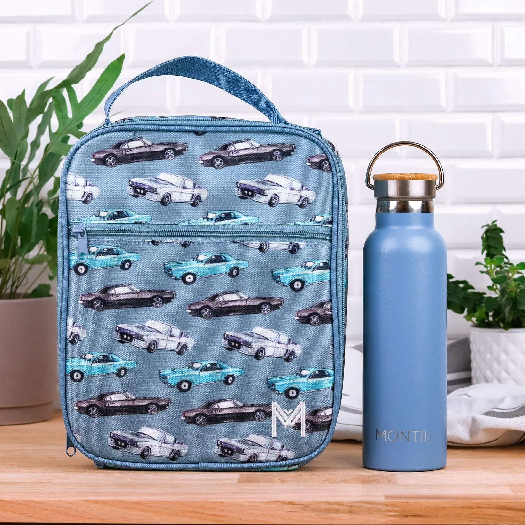 Montii Co Insulated Lunch Bag - Cars