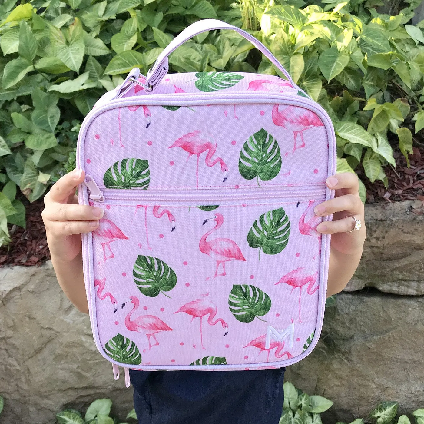 Montii Co Insulated Lunch bag - Flamingo