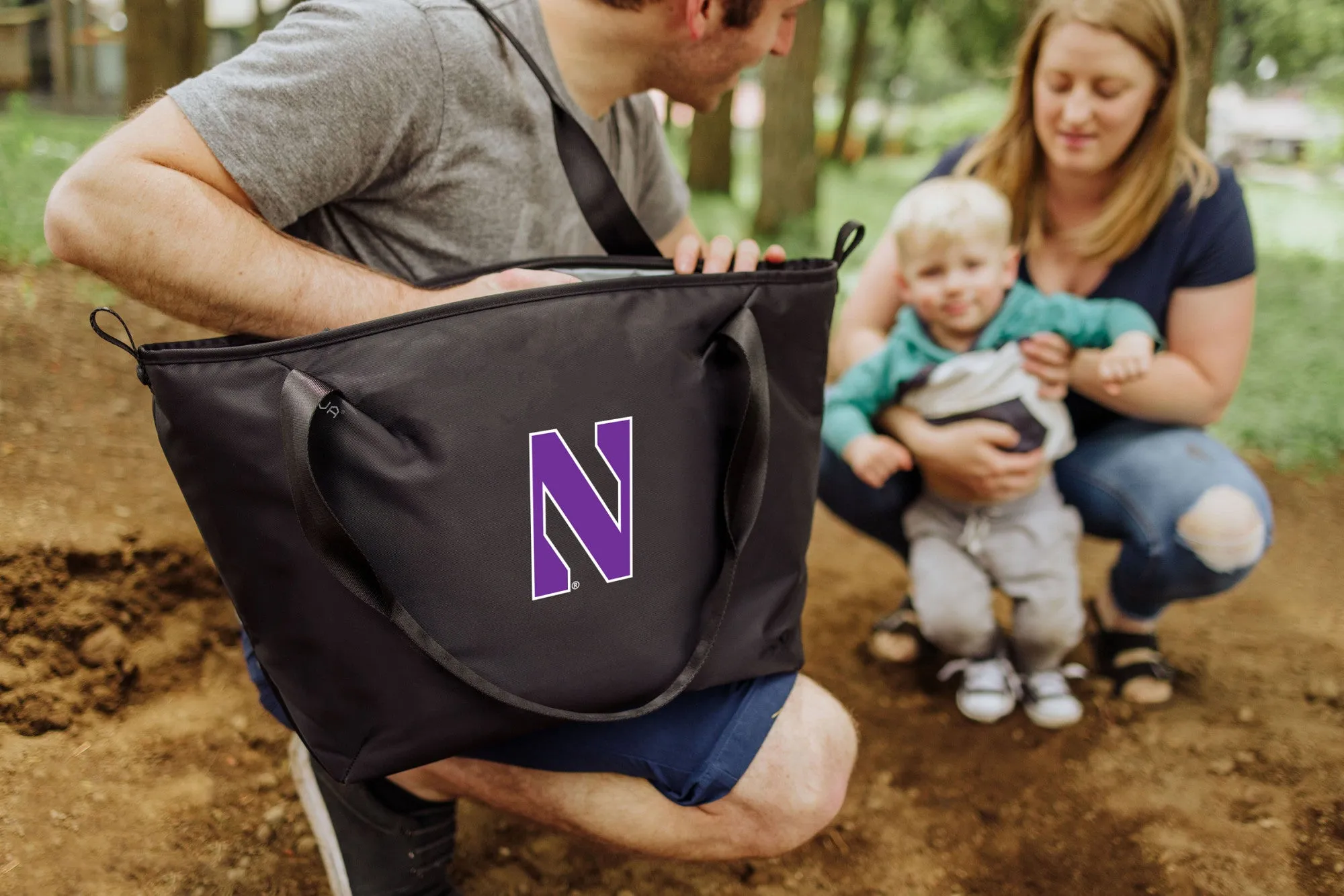 Northwestern Wildcats - Tarana Cooler Tote Bag