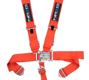 NRG 5 Point Racing Harness (Red - SFi Approved) SBH-5PCRD