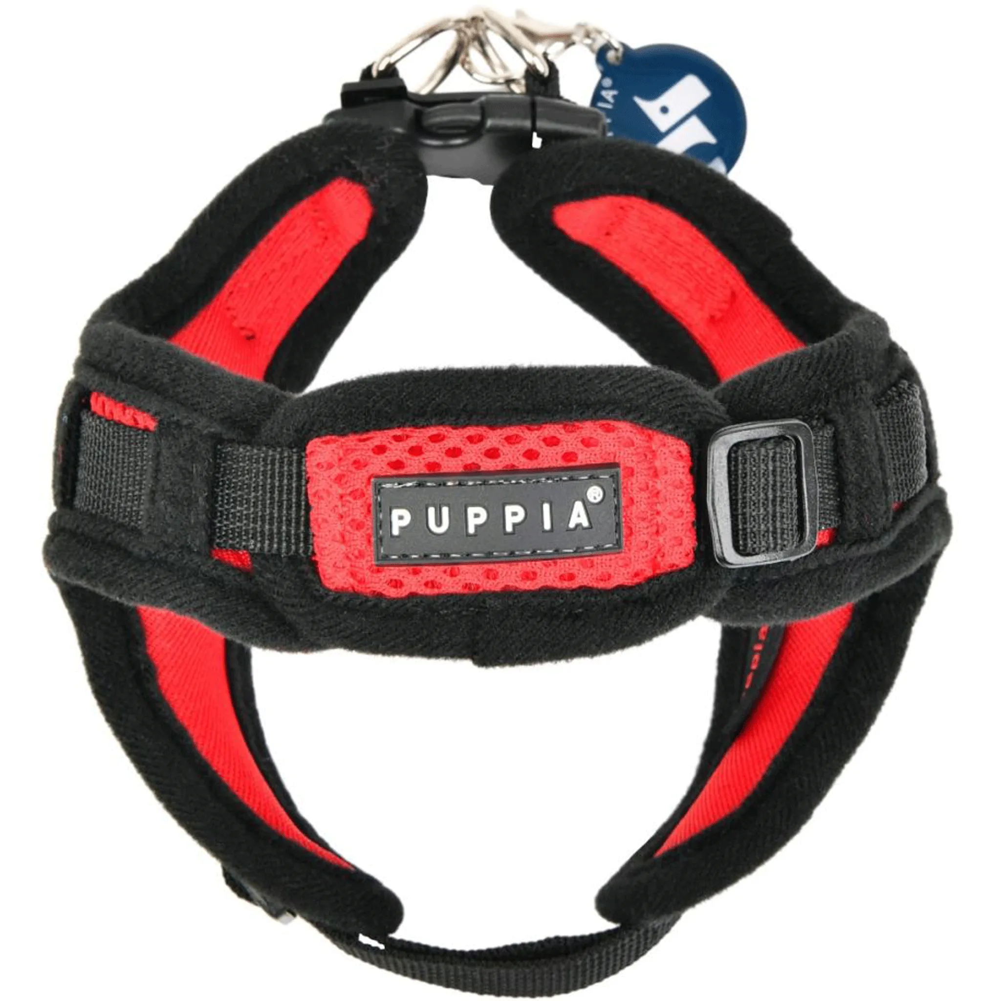 Puppia Red Soft Step-In Harness X