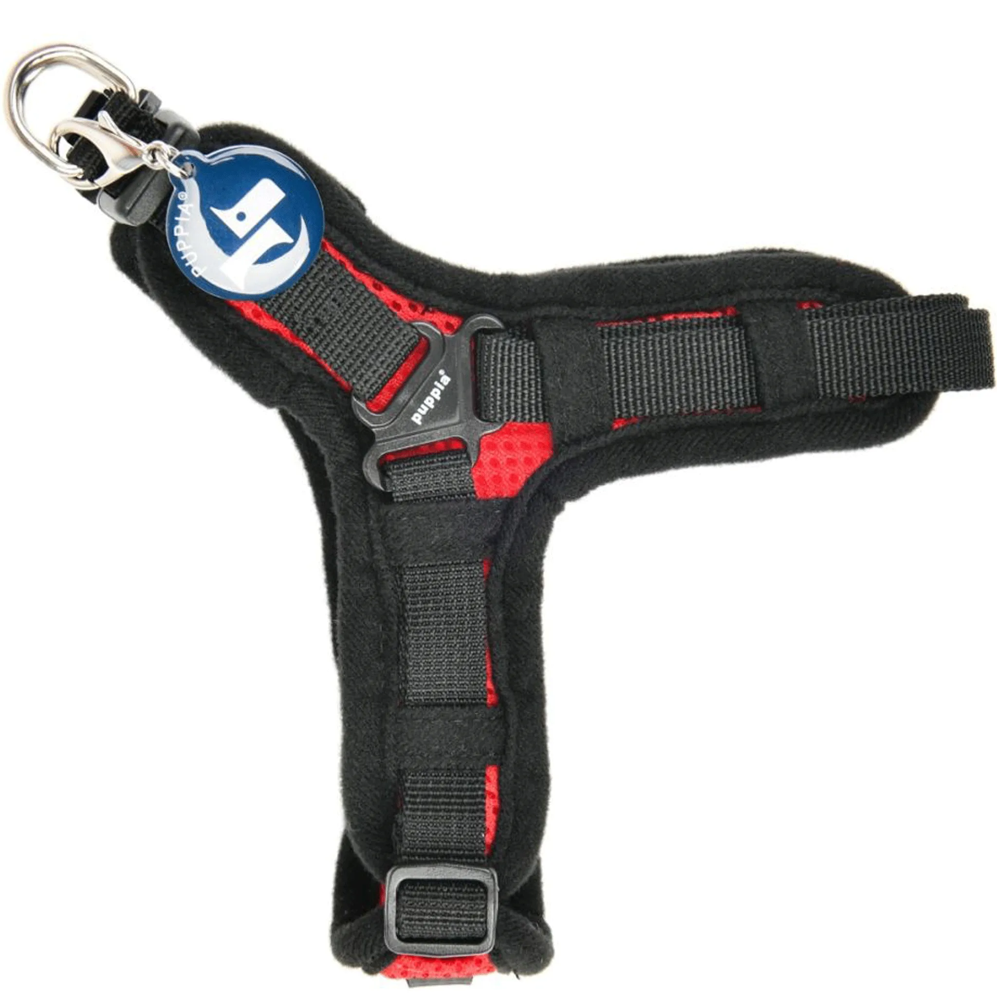 Puppia Red Soft Step-In Harness X