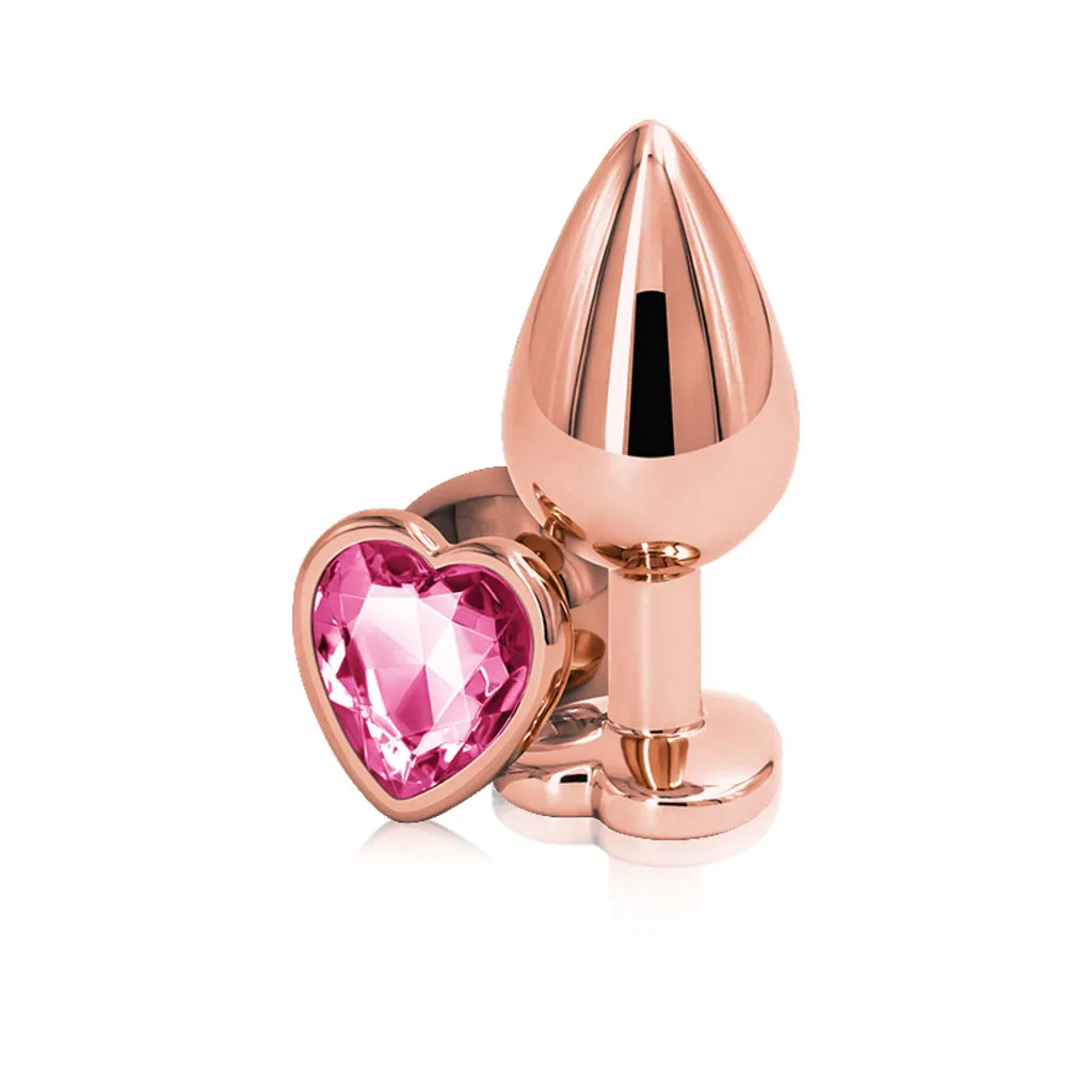 Rear Assets Rose Gold Heart Medium