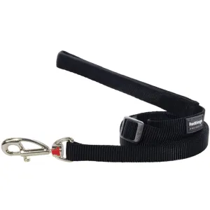 Red Dingo Black Classic Adjustable Lead