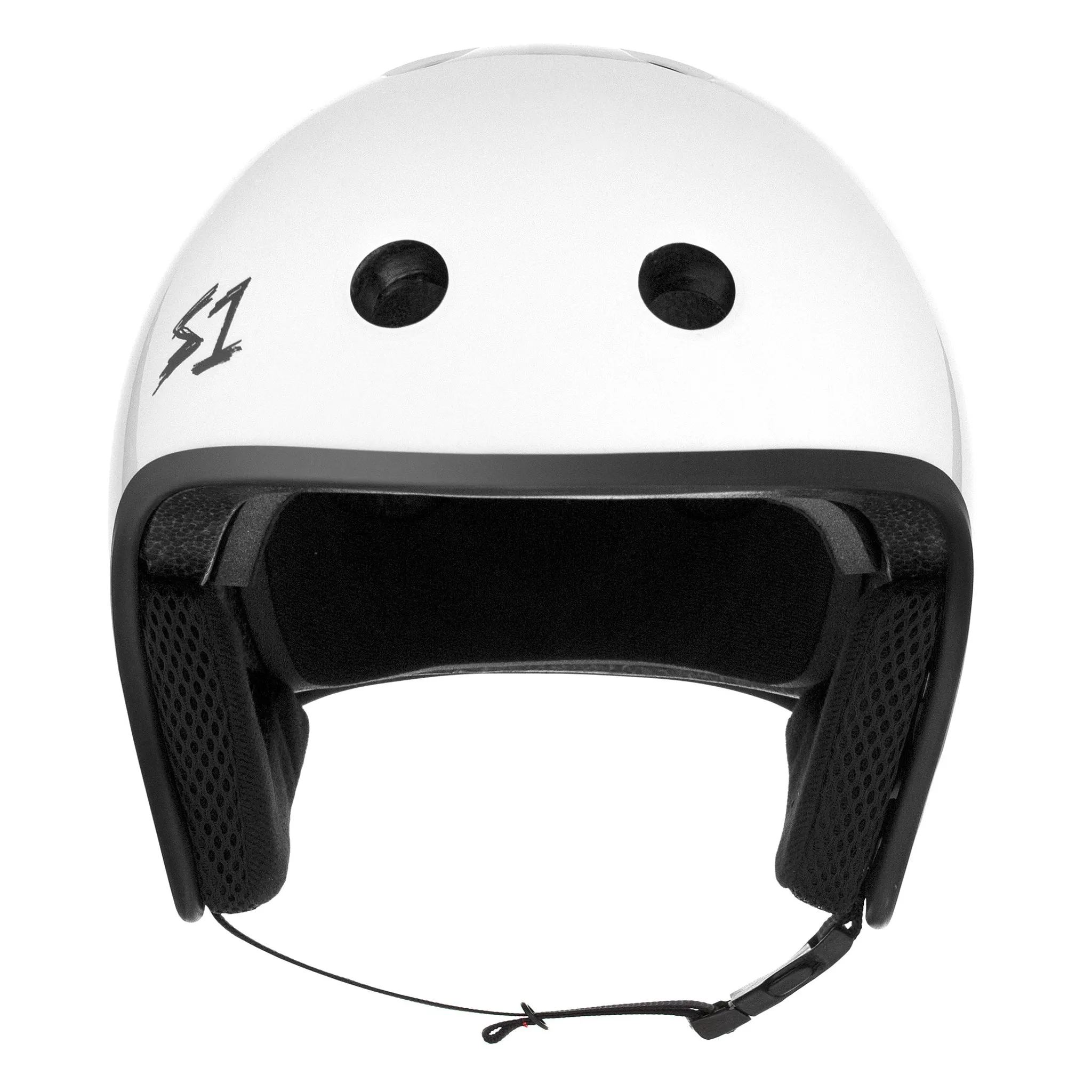 S1 Retro Lifer Helmet - White Gloss