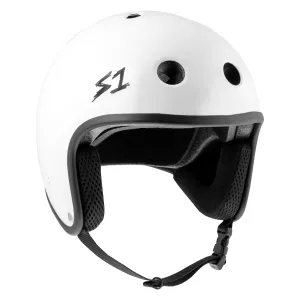 S1 Retro Lifer Helmet - White Gloss