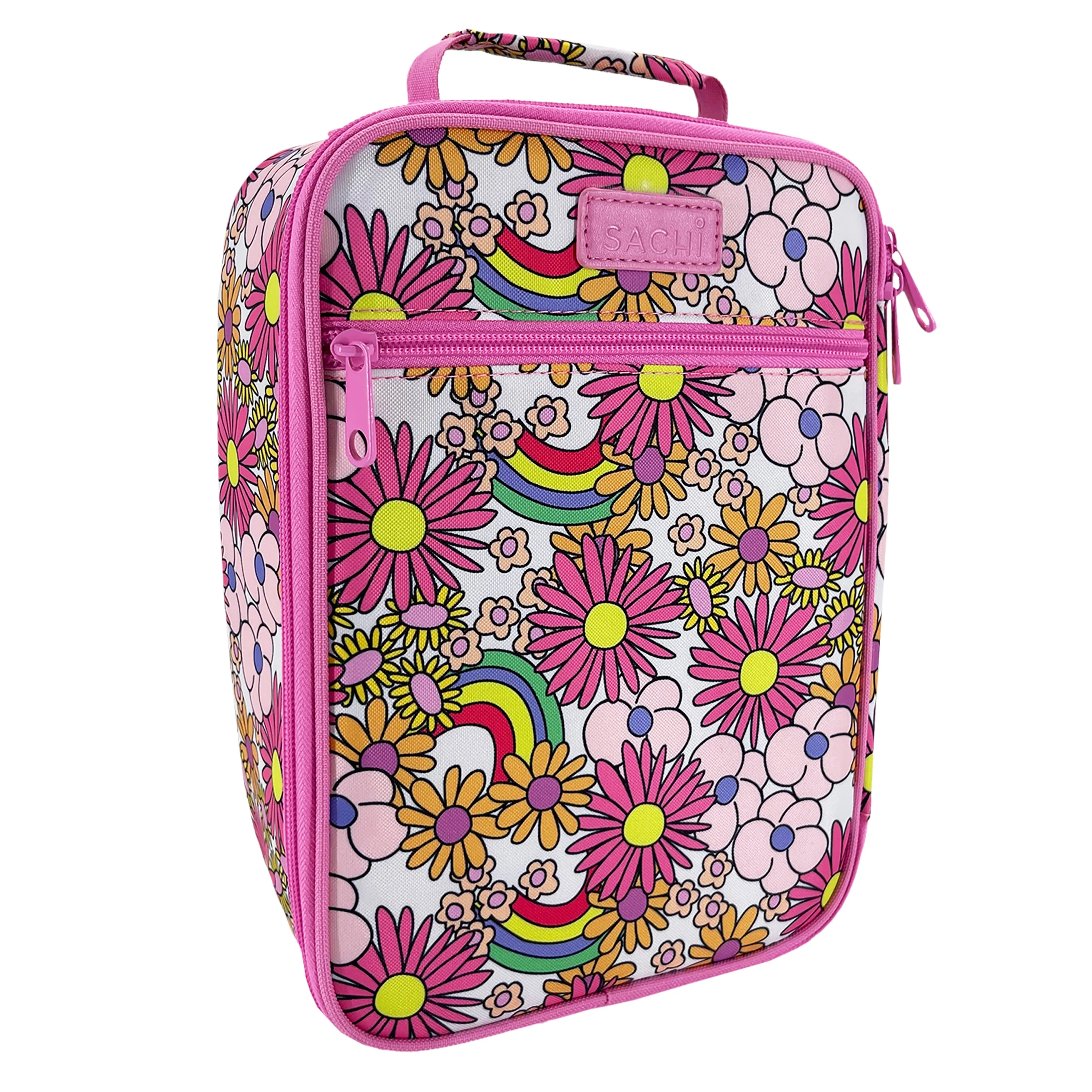 Sachi Insulated Lunch Bag & Bottle Bundle - Flower Power