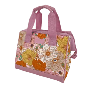 Sachi Triangular Insulated Lunch Bag - Retro Floral