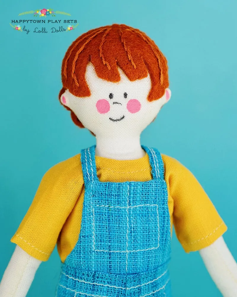 Sam And Grandpa PDF Doll Pattern