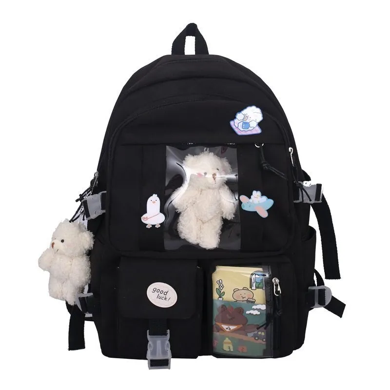 Sohiwoo Cute Waterproof Student Backpack