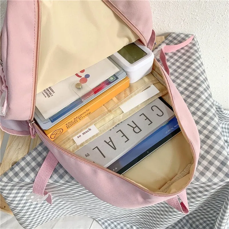 Sohiwoo Cute Waterproof Student Backpack