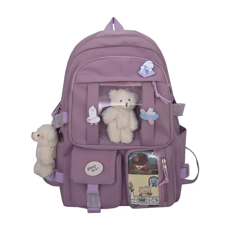 Sohiwoo Cute Waterproof Student Backpack