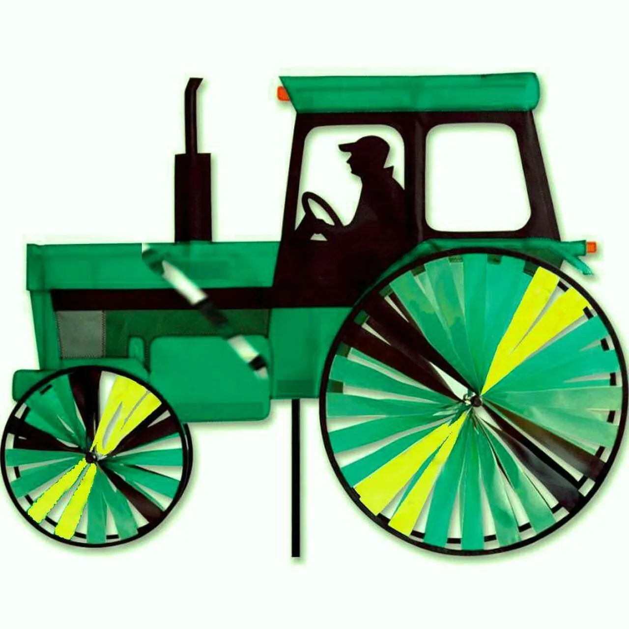 Spinner - 24" Modern Tractor Green