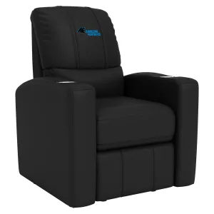 Stealth Recliner with  Carolina Panthers Secondary Logo